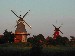 Foto: Ferienhaus Mien lttje Huuske, Greetsiel: Zwillingsmhlen