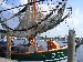 Foto: Ferienhaus Mien lttje Huuske, Greetsiel: Fischkutter GRE 13 im Greetsieler Hafen
